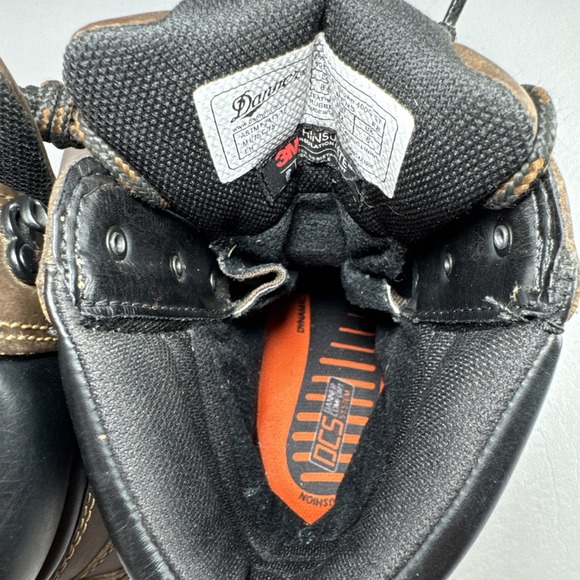 Danner Boots Steel Yard 8" Steel Toe Insulated 400G Mens Sz 8.5 Workwear Leather - Picture 11 of 12